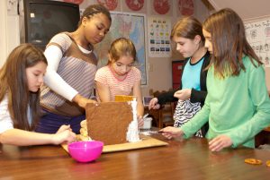 kids baking