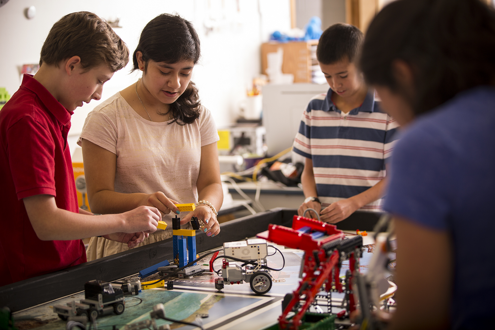 robotics research project middle school