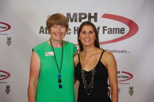 Presenter and Inductee at Athletic Hall of Fame