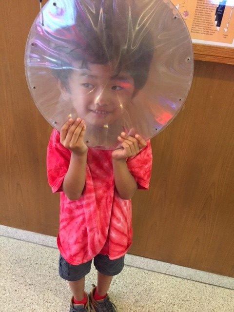 First and Second Grade Students Enjoy Eclipse Party