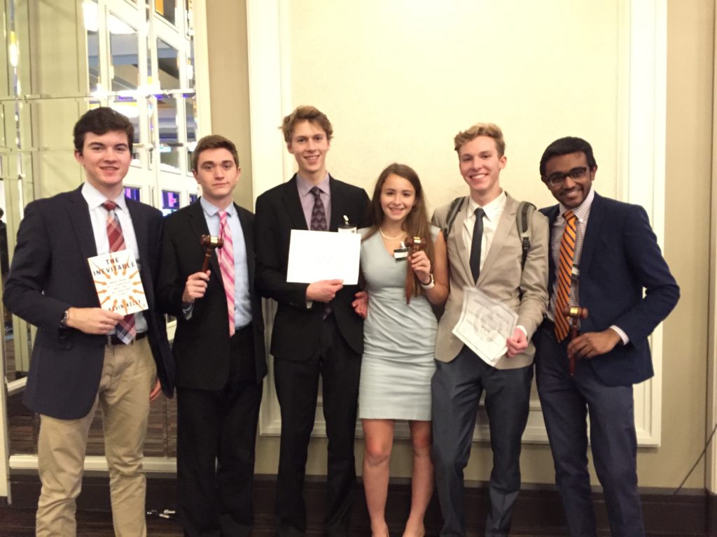 MPHMUN returns from Montreal conference successful Manlius Pebble