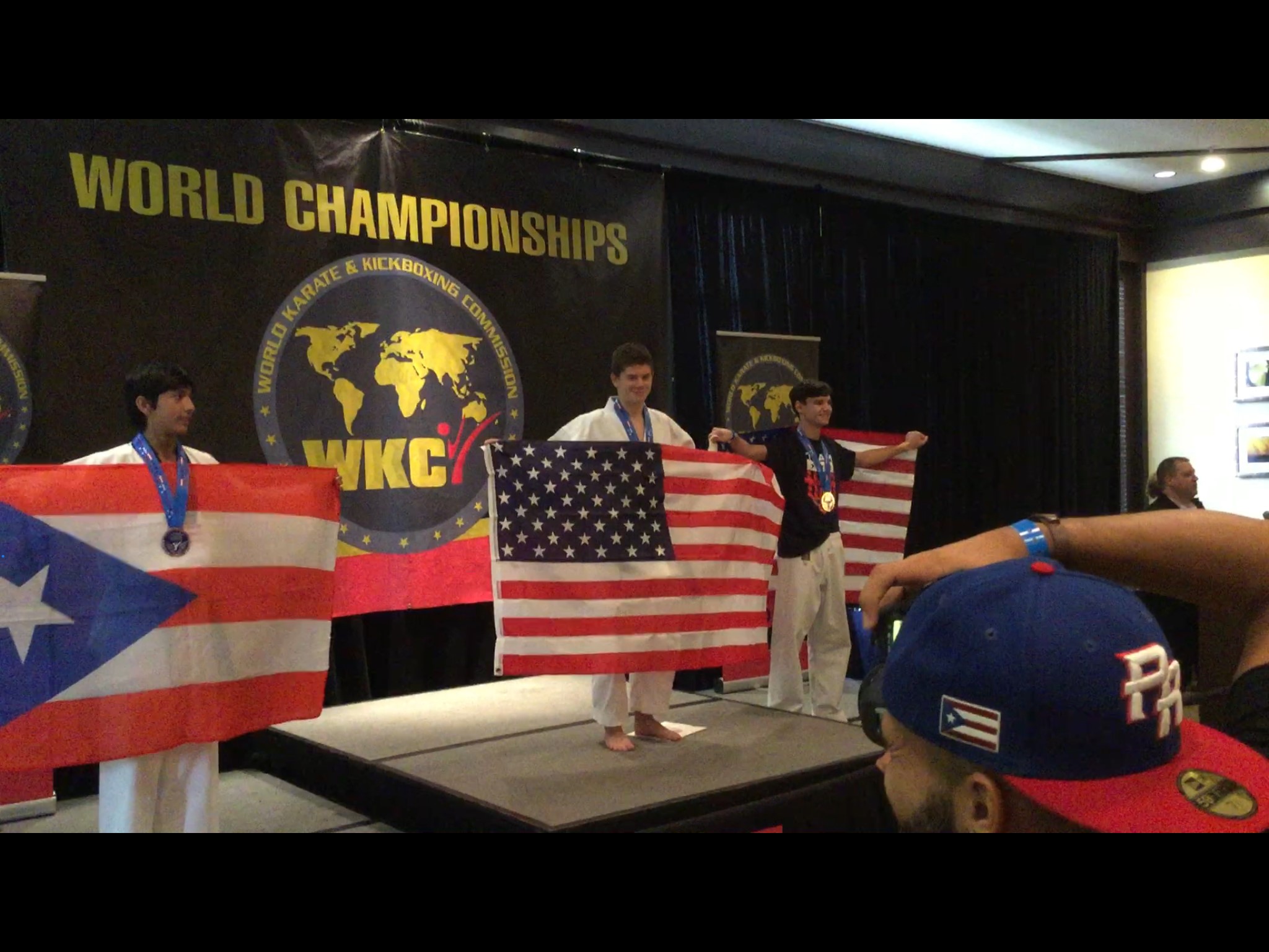 Eighth grader brings home the gold at Karate and Kickboxing World Championships