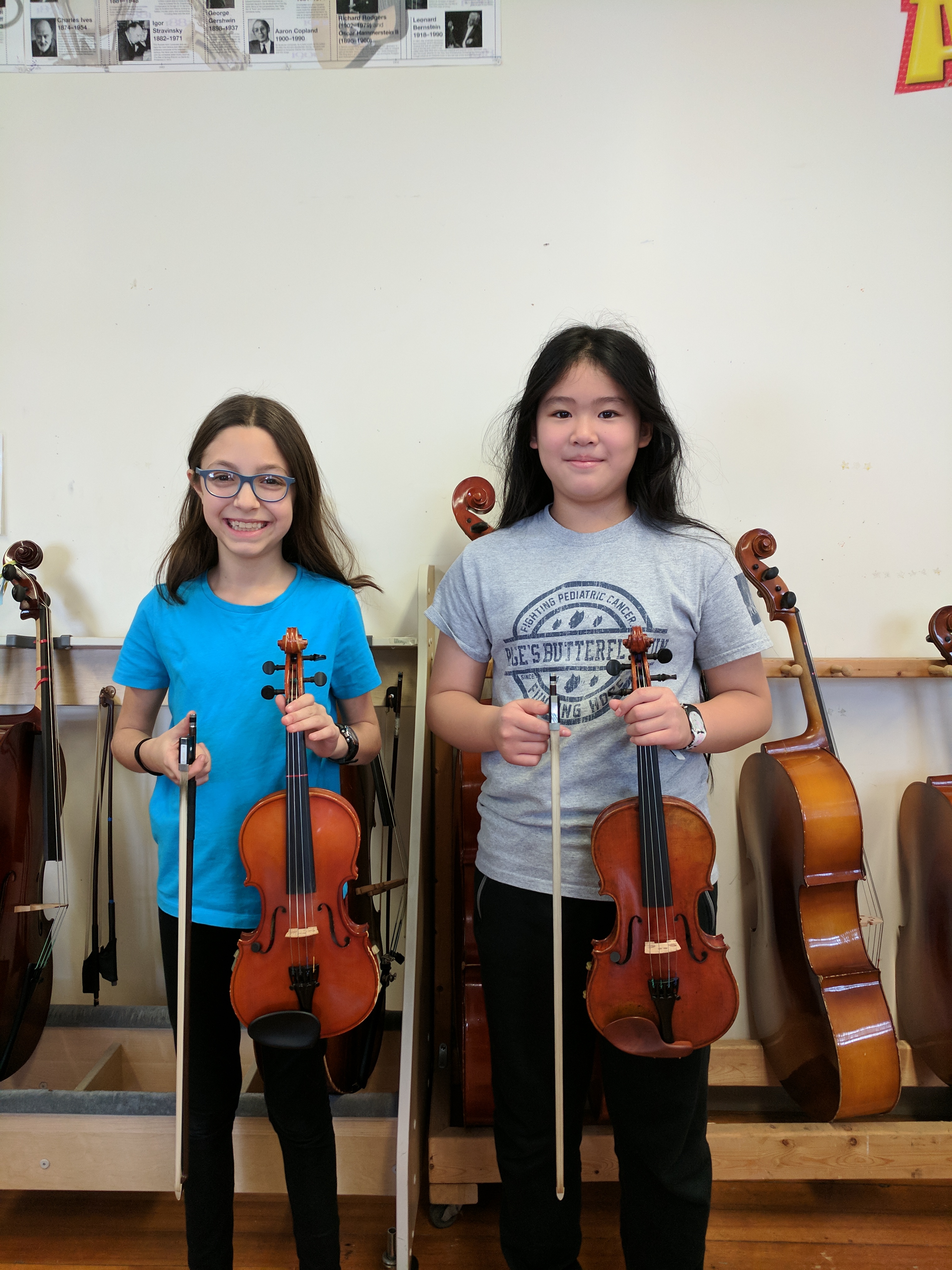Fifth Graders selected for All-County Festival